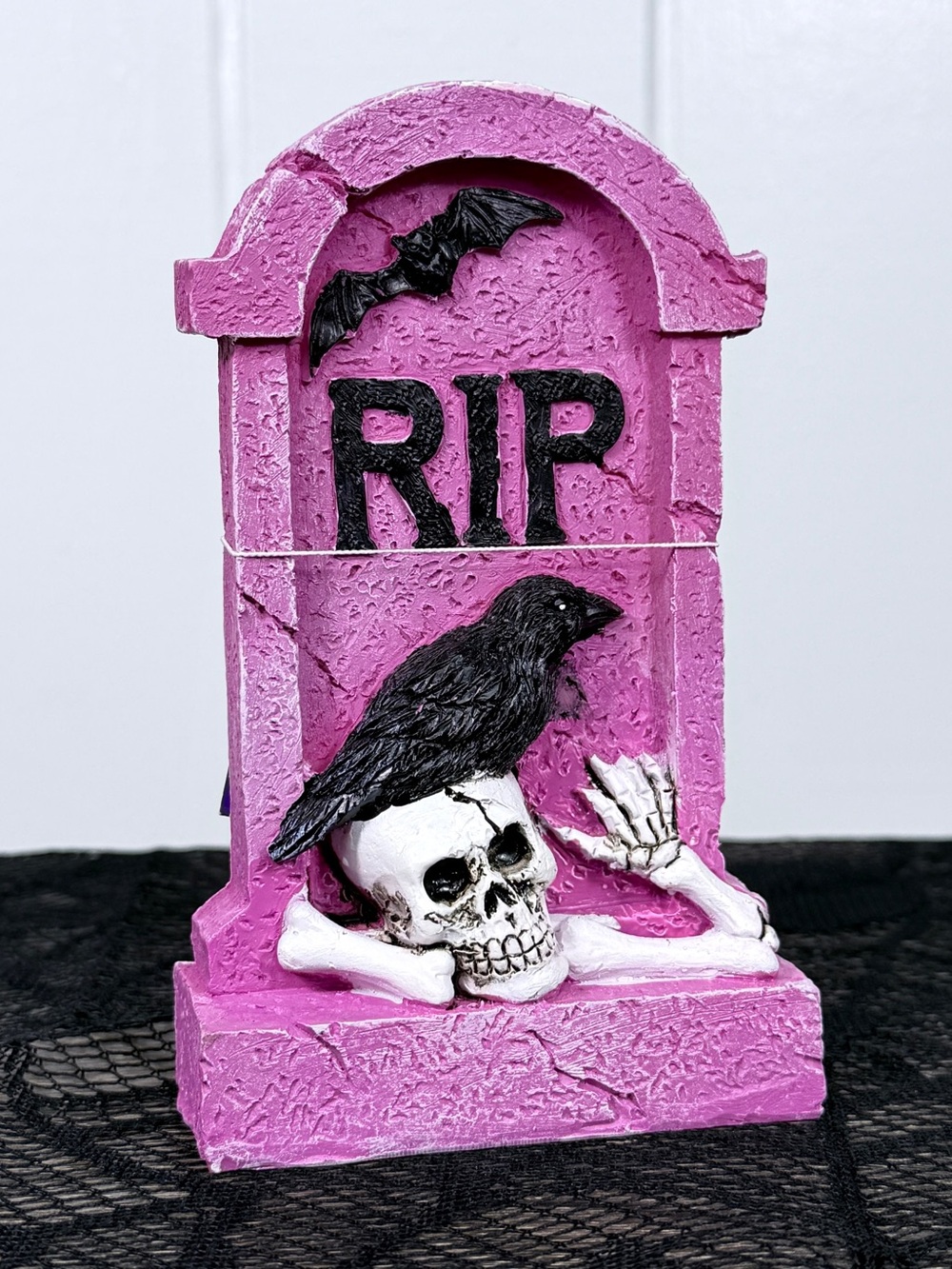 NEW Old Time Pottery Halloween Tombstone Decor